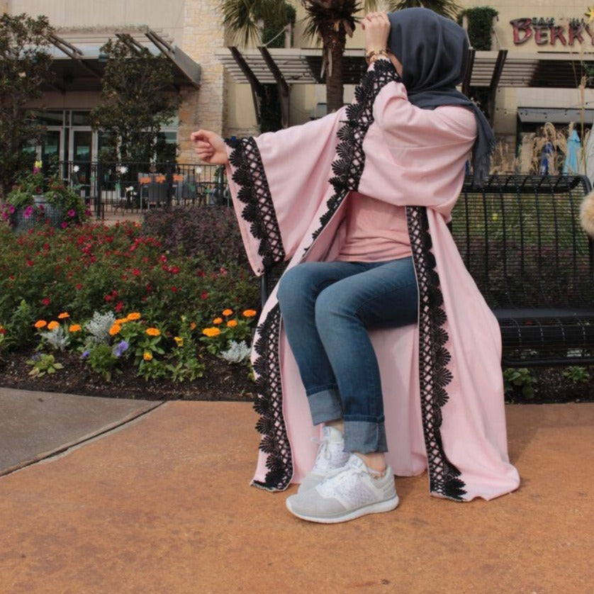 Rose Abaya EMBROHOUSE