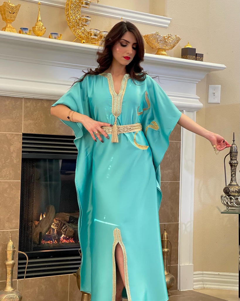 Arabian Abaya Designer Kaftan Dress – Maxim Creation